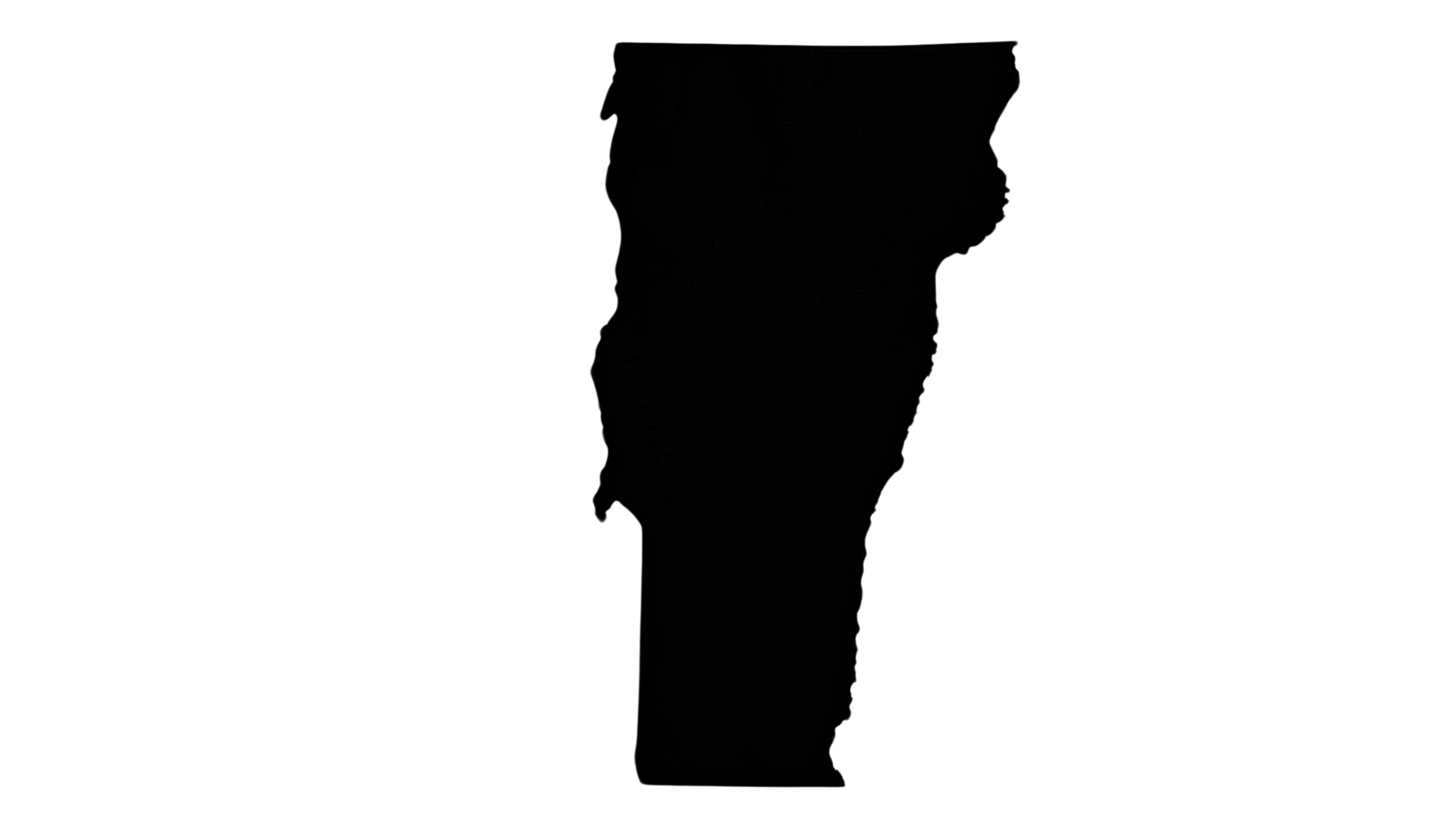 Vermont State Shape